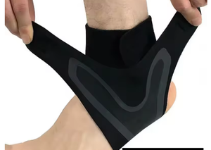 Genouillère respirante en néoprène souple avec soutien rotulien, attelle de compression réglable pour la rééducation sportive - Product Image 2