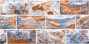 Azulejos de pared de primera calidad Asia Tiles Elevation Tiles de 300x600 mm para villas de lujo. - Product Image 3