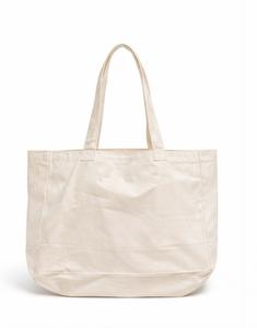 Sac fourre-tout en coton à soufflets, prix abordable, vente en gros, haute qualité, 100% coton, impression personnalisée - Product Image 1