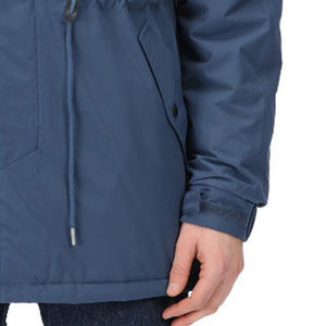 Parka longue pour homme, veste décontractée chaude d'hiver avec capuche, streetwear de haute qualité, personnalisable, vente en gros - Product Image 2