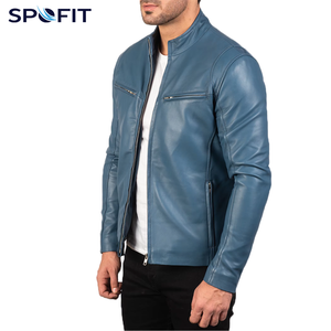 Chaqueta de Motocicleta de Cuero para Hombre, Revestida, Camuflaje, Cortavientos, Ligera, Protectora Solar, Impermeable, Resistente a las Manchas, Reversible, con Logotipo Frontal - Product Image 4