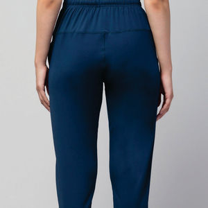 Women's Autumn Casual Breathable Eco-Friendly High Waist Straight Solid Sports <b>Trouser</b> - Product Image 5