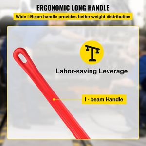 Chiave a Tubo Dritta in Ghisa da 51 Pollici con Gancio, Utensile di Alta Qualità per Lavori Pesanti - Product Image 6