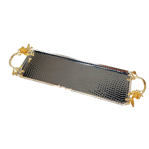 Modern Design Hotel Table Food Serving Tray High Quality Stainless Steel Serving Tray For Ramadan <b>Eid</b> Organizer In Best Price - Product Image 4