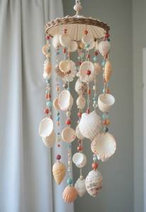Vietnam Handmade Seashell <b>Wind</b> <b>Chime</b> Natural Shell Hanging Decoration for Beach Home Garden Balcony Wholesale Export - Product Image 3