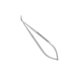 Ciseaux micro-chirurgicaux de qualité supérieure, lames courbées de 12 cm, acier inoxydable de haute qualité, réutilisables, instruments de microchirurgie supérieurs - Product Image 5