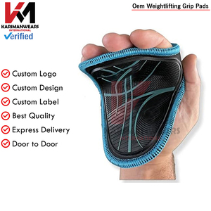 Coussinets de préhension durables pour hommes et femmes, entraînement de musculation, soulevé de terre, antidérapants, fournisseur OEM - Product Image 3