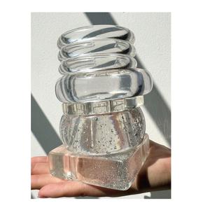 Bracelets en résine à motif géométrique pour femmes, pour fêtes et mariages, qualité antique, couleur personnalisée, faits à la main, best-seller - Product Image 1