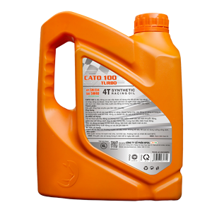 Huile moteur synthétique NPOIL CATO 100 TURBO 5W40 4L 5L 6L haute qualité Vietnam - Product Image 2