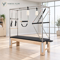 Nouvel Arrivage : Lit de Pilates Reformer Confortable, Équipement de Pilates pour le Remodelage Corporel, Tour Cadillac Écologique pour l'Entraînement Physique