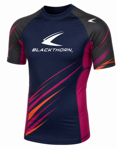 Camiseta de Compresión Deportiva de Manga Corta para Hombre, Personalizada, de Secado Rápido, con Protección UPF50+ y Antibacteriana, con Logotipo Frontal - Product Image 4