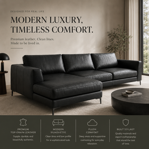 Vintage Leather Sofa Mid Century Modern Furniture Export for Home Hotel Villa Project Living Room Furniture - Product Image 6