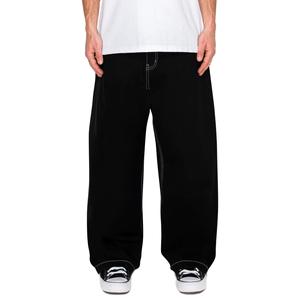 Jeans Anchos Personalizados para Hombre, Estilo Vintage, Lavado Enzimático, Desgastados, Estilo Hip Hop Urbano, para Primavera y Otoño - Product Image 5