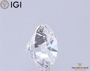 Diamante cultivado en laboratorio CVD de corte redondo de 1.50 quilates y 7.40 mm, color E, claridad VVS1, con certificado IGI, ideal para diseño de colgante. - Product Image 5