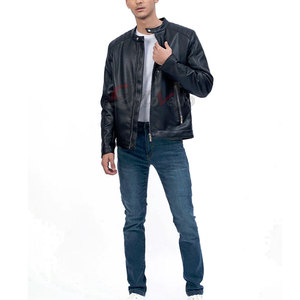 Durable <b>Men</b> <b>Leather</b> <b>Jacket</b> With Premium Outdoor Design For Warm Winter <b>Jacket</b> Fashion Look - Product Image 3