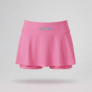Custom Pickleball Skort Compression Liner Skirt <b>Shorts</b> Quick Dry Breathable Athletic Performance Skort with Ball Pocket OEM ODM - Product Image 4