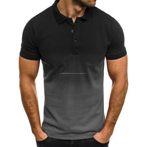 Polo de manga corta para hombre, de color contrastante camiseta Polo, ropa nueva, ropa informal de verano, tops a la moda para hombre - Product Image 3