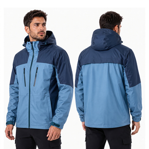 Chaqueta Cortavientos Impermeable de Alta Calidad para Hombre, Chaquetas Cortavientos Impermeables con Logotipo Personalizado - Product Image 6