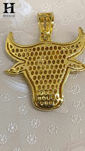 Colgante de Toro de Moissanita, Plata 925, Amuleto del Zodíaco, Joyería Unisex para Hombre - Product Image 4