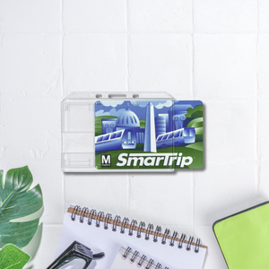 Matt Finish Horizontal Landscape ABS Rigid Plastic Credit <b>Card</b> ID <b>Card</b> <b>Holder</b> - Product Image 1