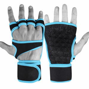 Wholesale Custom Fitness Gym <b>Gloves</b> Anti Slip Weightlifting <b>Gloves</b> Breathable Workout <b>Gloves</b> with Wrist Support - Product Image 4