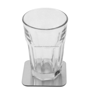 Customized Size Golden Color Aluminium Casting Coasters Top Quality Table Top Cup Tea Coasters <b>for</b> <b>Kitchen</b> Ware <b>Item</b> - Product Image 2
