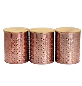 Silver Metal <b>Canister</b> <b>Set</b> Kitchen Airtight for Home & Commercial Use Eco-Friendly & Durable <b>Canister</b> - Product Image 6