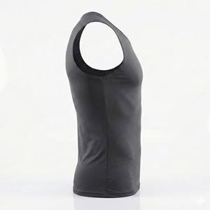 Camiseta de Compresión para Hombre, Secado Rápido, Transpirable, Ecológica, 100% Algodón, Ajustada, para Gimnasio y Fisicoculturismo - Product Image 3