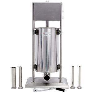 Insaccatrice Commerciale in Acciaio Inossidabile a Doppia Velocità 32LB/15L, Insaccatrice a 4 Tubi per Uso Domestico - Product Image 2