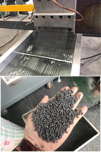 Ivima ivima 500 KGH tái chế chất thải nhựa PP PE Hạt máy làm - Product Image 6