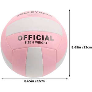Balón de Voleibol de Interior de Alta Calidad con Logotipo Personalizado, Nuevo, Hecho de Cuero PU para Entrenamiento y Entretenimiento, Material de PVC - Product Image 5