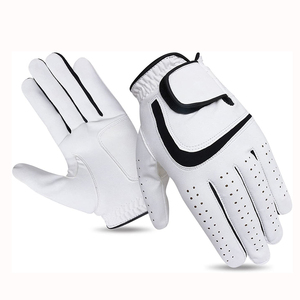 Premium Quality Men Golf Gloves Waterproof Lightweight Fully Customized Sheepskin Sports Hand Grips Adjustable Wrist <b>Strap</b> - Product Image 2