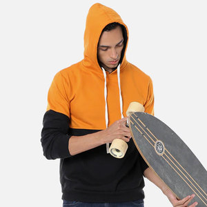 Sudadera con Capucha para Hombre, Diseño Color Block, Corte Regular, Algodón y Poliéster, Tejido de Punto, Estilo Casual para Otoño - Product Image 4