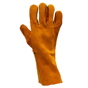 Gants de soudage thermiques résistants à la chaleur Saleh Enterprises, respirants, pour l'extérieur, en cuir robuste, compatibles écran tactile, ignifuges, de sécurité pour le travail - Product Image 4