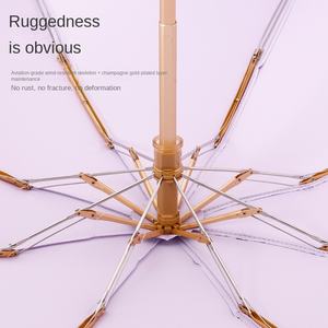 Sombrilla de Doble Uso Portátil con Gancho Dorado Magic Color Star, 50% de Descuento, Protector Solar, Regalos Empresariales, Publicidad, Fabricantes, en Stock - Product Image 4