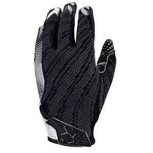 Nouveaux gants de football de conception moderne, couleur noire, gants de football américain en cuir synthétique de qualité supérieure - Product Image 2