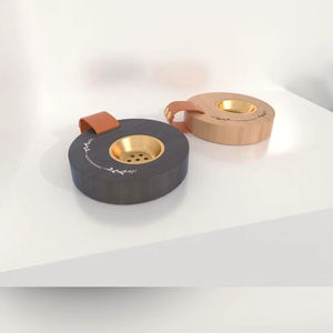 Quemador de Incienso Árabe Mabkhara de Madera con Logotipo Personalizado al por Mayor – Quemador de Incienso Hecho a Mano para Regalos de Eid, Bodas y Empresas - Product Image 1