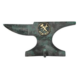 Green Antique Finish Cast Aluminium Mancave Anvil <b>Wall</b> <b>Hook</b> Blacksmith Anvil Single <b>Hook</b> Decorative Items - Product Image 2