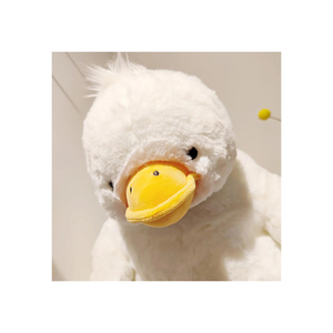 Cute White Duck Plush <b>Toy</b> <b>Soft</b> <b>Stuffed</b> Animal 51cm-99cm Unisex Pillow for Kids - Product Image 1