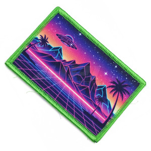 Wholesale Sublimation Patches Custom Printed Heat Press Patches Manufacturer High Quality Custom Sublimation Patches - Product Image 2