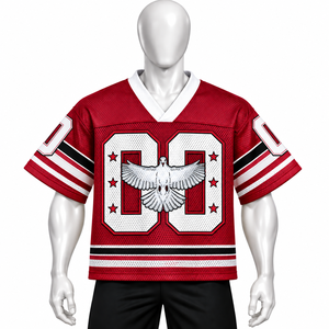 Camiseta Deportiva Unisex de Manga Corta, Transpirable, de Secado Rápido, con Estampado por Transferencia de Calor, Estilo Oversize, a Precio Económico - Product Image 1