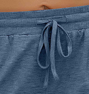 Shorts de yoga pour femmes, taille haute, sans couture, respirants, doux, extensibles, pour la gym, la course, anti-transpiration, vêtements de sport actifs d'été - Product Image 4