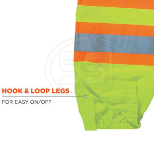 Pantalon de travail de sécurité pour applications professionnelles, ANSI Classe 2, imperméable, confortable, avec poches fonctionnelles, logo personnalisé - Product Image 4