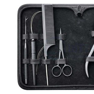 Herramientas Profesionales para Extensiones de Cabello, Juego de Pinzas de Acero Inoxidable para Extensiones de Cabello de Todo Tipo, Kit de Extensiones en Oferta - Product Image 2