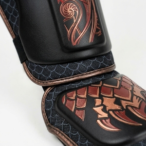 Protège-tibias de kick-boxing de qualité supérieure, meilleur fournisseur de protège-tibias de boxe, disponibles en différentes tailles et couleurs, fabriqués en PU durable. - Product Image 6