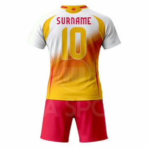 Camiseta de Fútbol Personalizada 2026, Fabricante de Camisetas de Fútbol, Venta al Por Mayor, Ropa Deportiva Transpirable de Poliéster, Proveedor OEM, Producción en Masa - Product Image 3