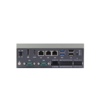 Mini PC sin ventilador DDR4 3LAN 4USB Puertos serie duales PC integrado para fabricación inteligente 128G/256G SSD Windows 10/11 Stock