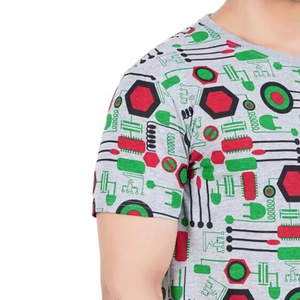 Camiseta Sublimada de Última Moda para Hombre, Estilo Veraniego, Color de Moda - Product Image 6