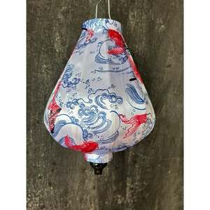 Handwoven <b>Bamboo</b> Silk Lantern for Architectural Projects Hotels Cafes and Luxury Event Decoration - Product Image 2