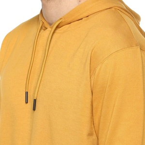 High Quality Men's Fashion Heavy Pullover Hoodie With Drawstring Men's Hooded Pullover Customizable Sweat Shirt - Product Image 5